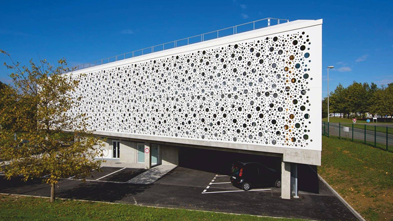 نمای ساختمان مدرن