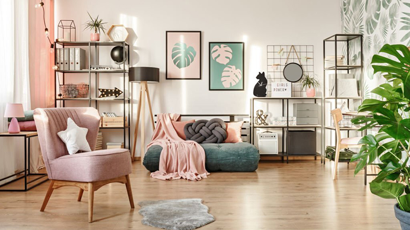 دکوراسیون اتاق خواب دخترانه