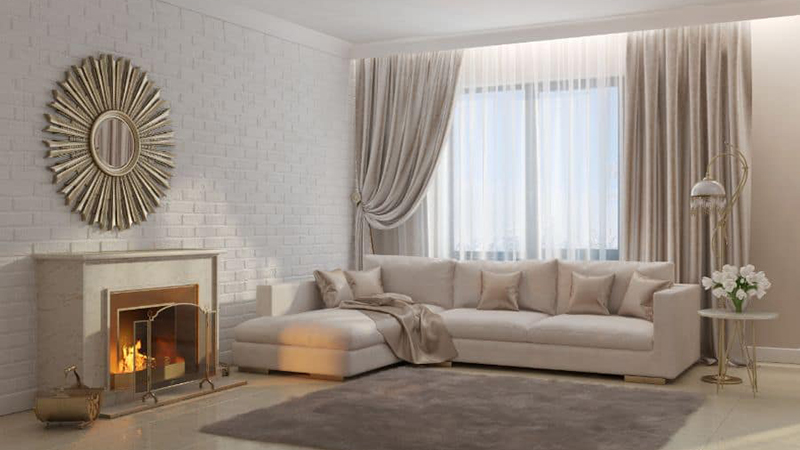 انتخاب پرده پذیرایی