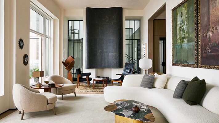 طراحی دکوراسیون داخلی استودیو زمان