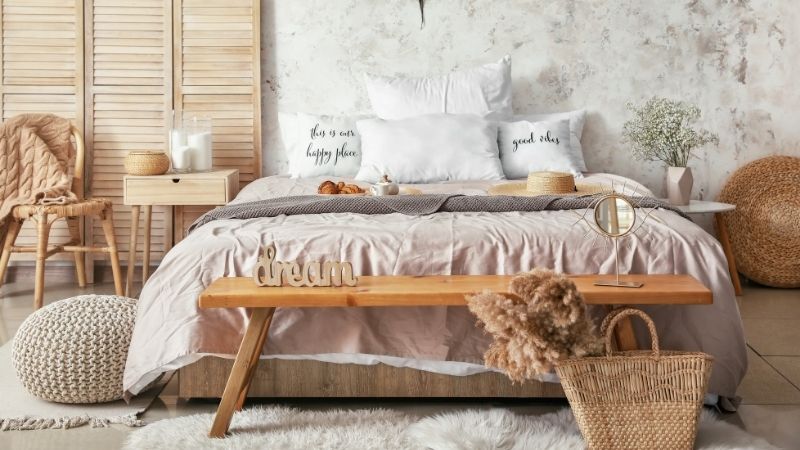 محل قرارگیری تخت در اتاق خواب