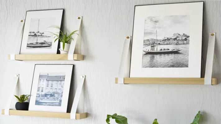 تزیین دیوار با چوب