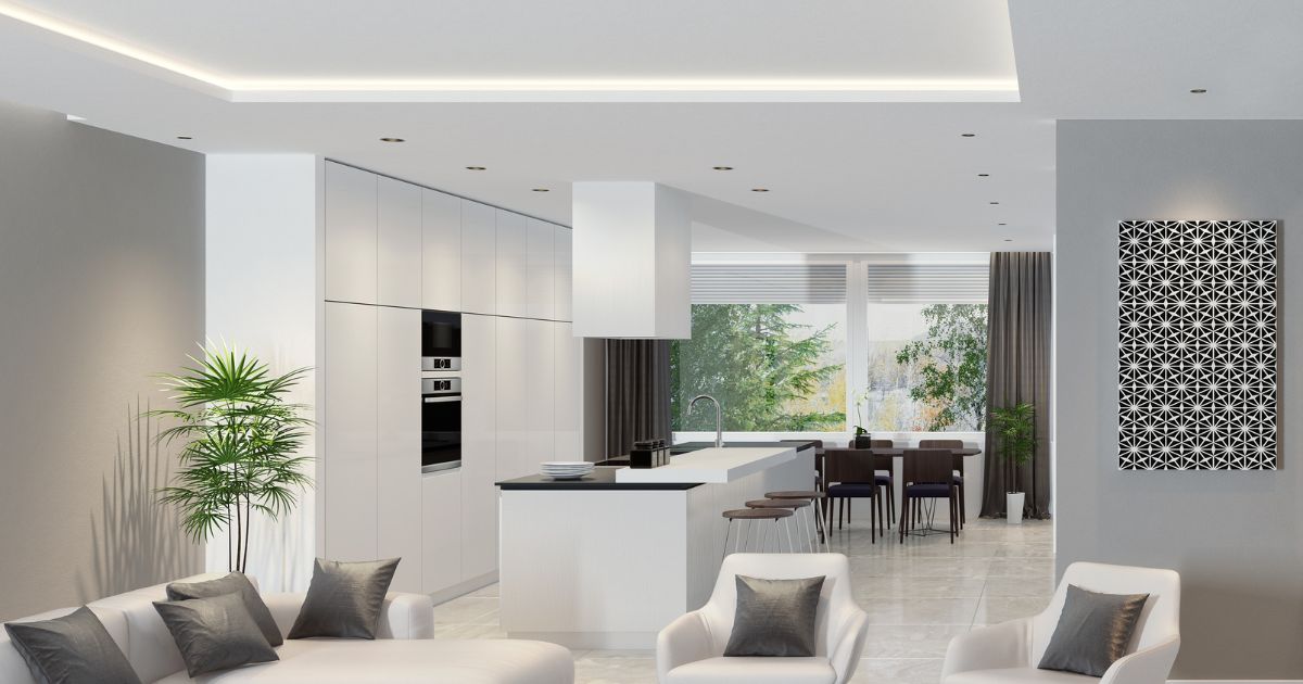 نور مخفی سقف