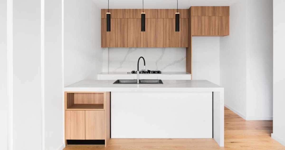 مدل کابینت جدید برای آشپزخانه کوچک