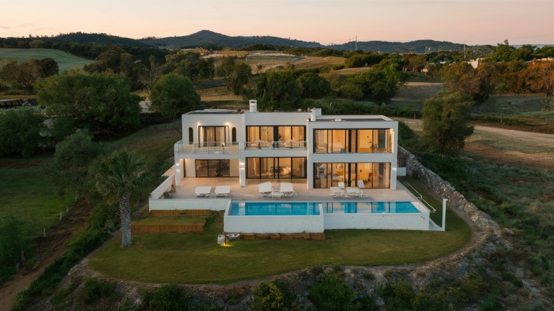 طراحی ویلای مدرن