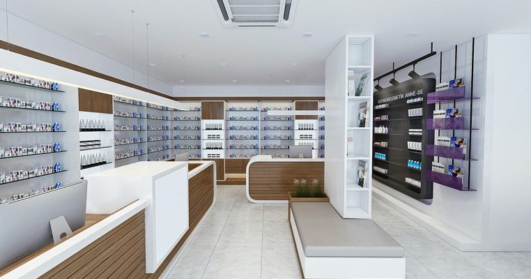 توجه به نور پردازی داخلی از اصول دکوراسیون داخلی داروخانه