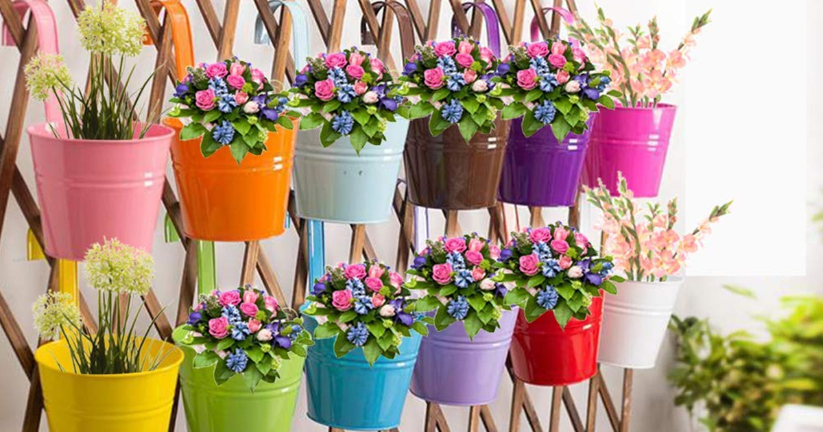 گل آویز مناسب بالکن